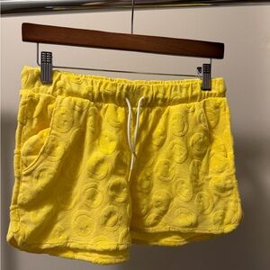 Old Navy Yellow Smiley Face Kids Shorts